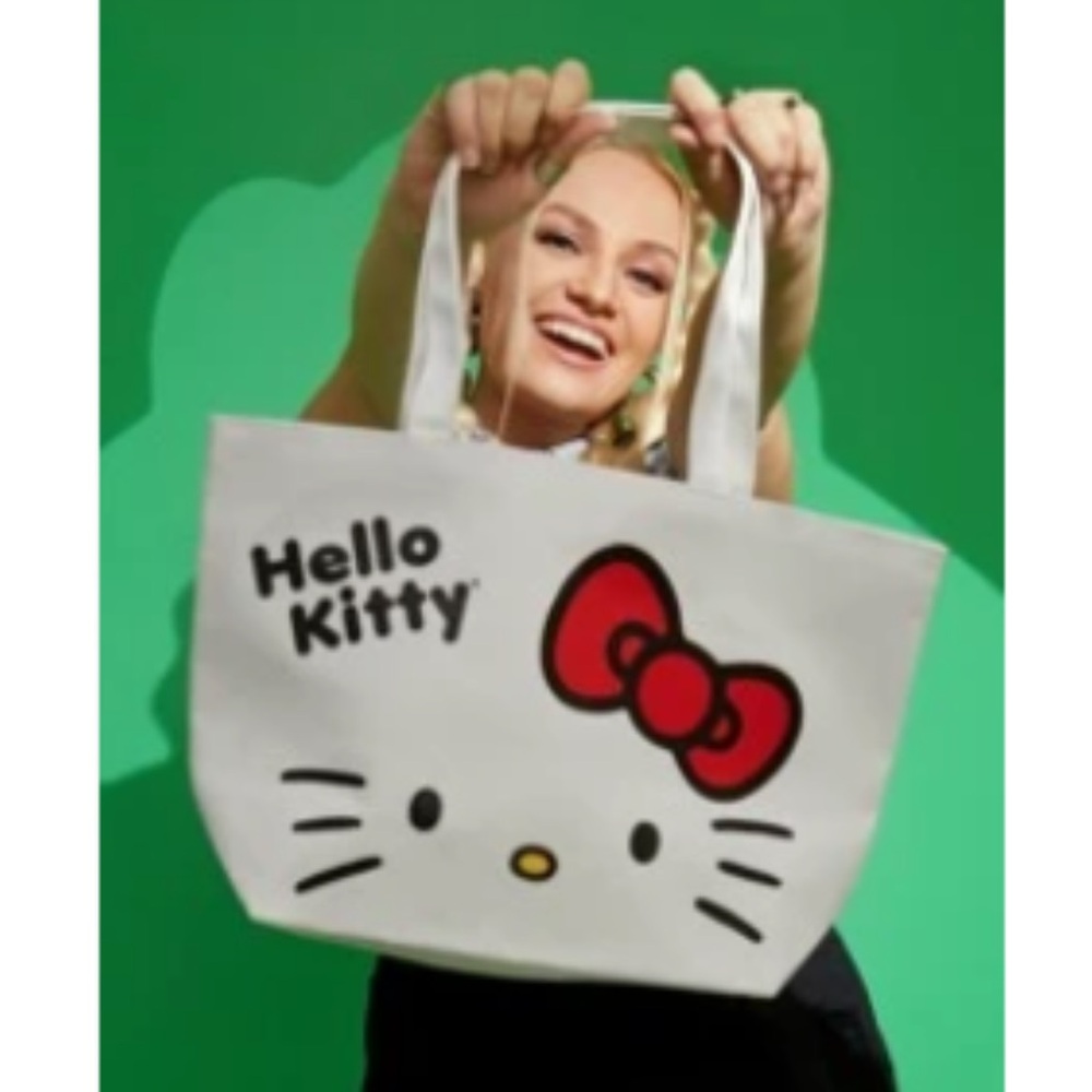 Hello kitty mini canvas tote